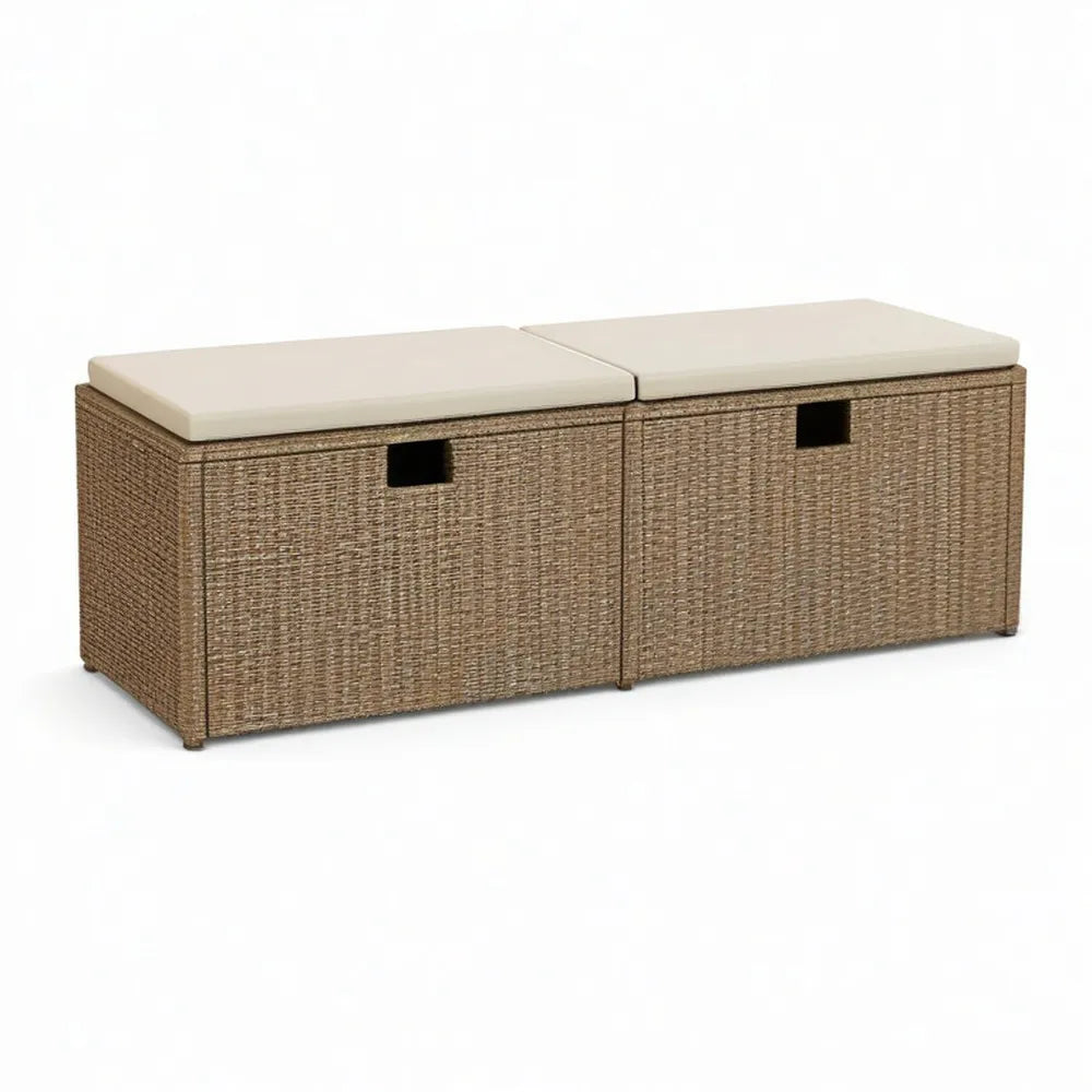 Sofa ogrodowa, Ławka ogrodowa z schowkiem 150 x 45 x 45 cm